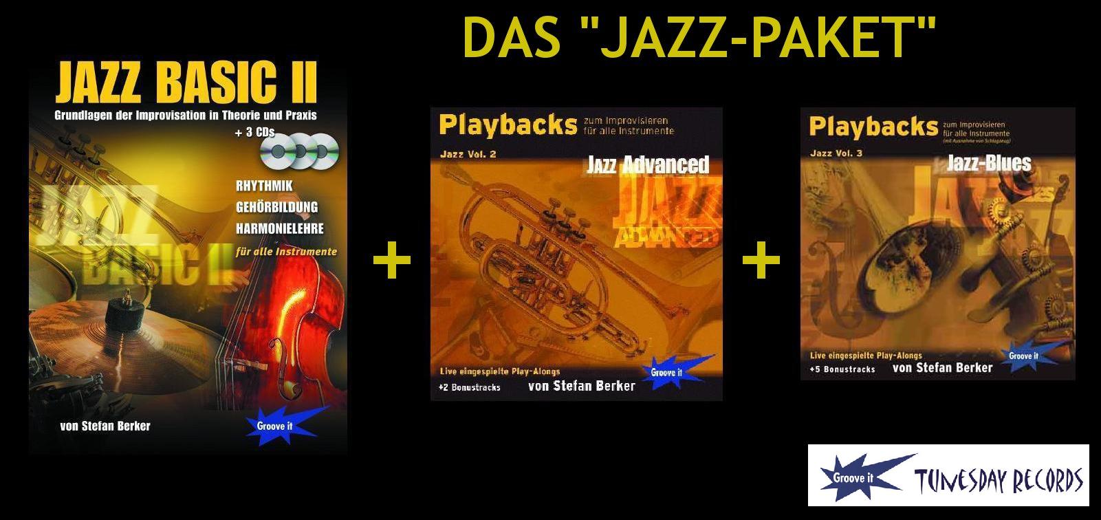 Jazz-Paket zum Vorzugspreis!!! FÃ¼r den fortgeschrittenen Musiker